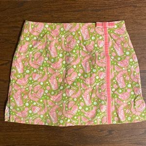 Lilly Pulitzer skort, shorts, skirt, size 2.